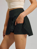 Plyvi Athletic Skort — Asymmetric Hem, Unstoppable Confidence