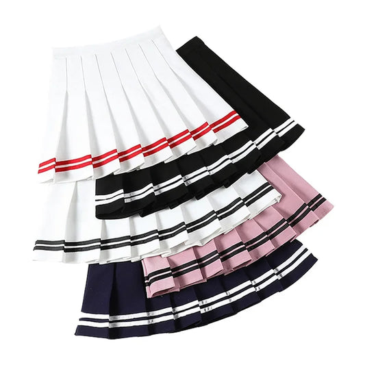 Plyvi Tennis Skirt — The Harajuku Edge That Moves With You