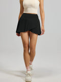 Plyvi Athletic Skort — Asymmetric Hem, Unstoppable Confidence